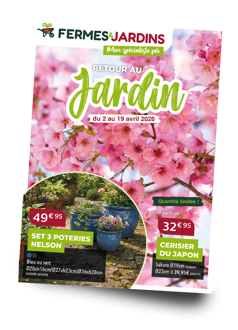 Promotion Les essentiels- Fermes et Jardins Réunion Catalogue mars 2024 Fermes et Jardins - Ma terre nourricière