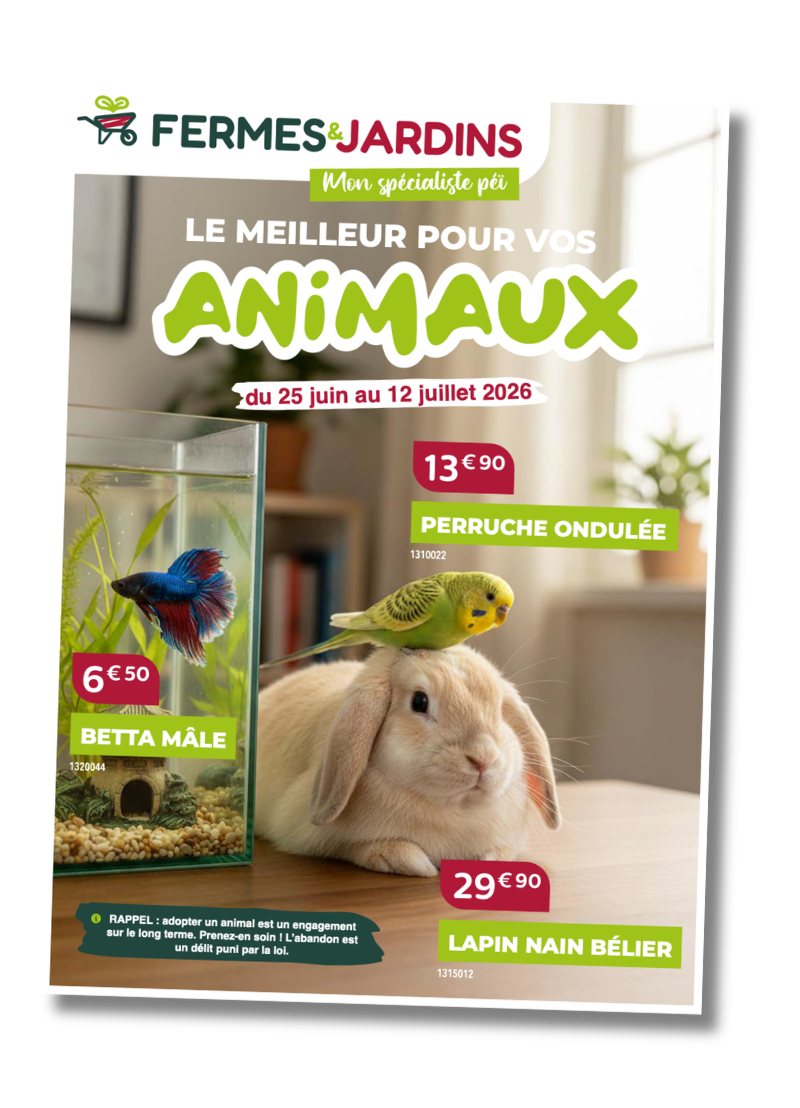 Promotion Les essentiels- Fermes et Jardins Réunion Catalogue mars 2024 Fermes et Jardins - Ma terre nourricière